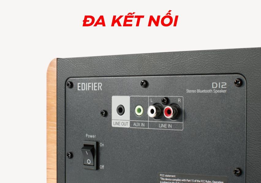 Loa Edifier D12 - Màu đen