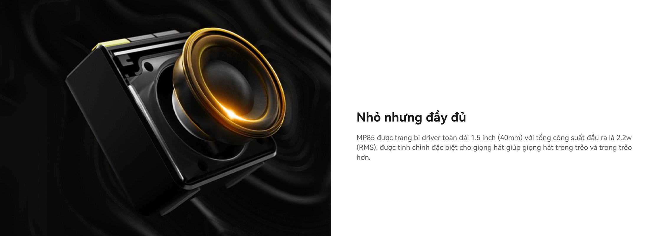 Loa Edifier MP85 - Màu đen