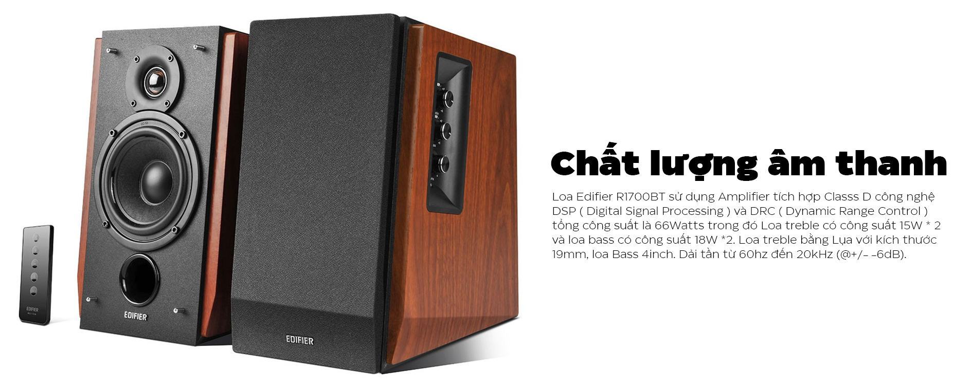 Loa Edifier R1700BT - Màu trắng - 2.0