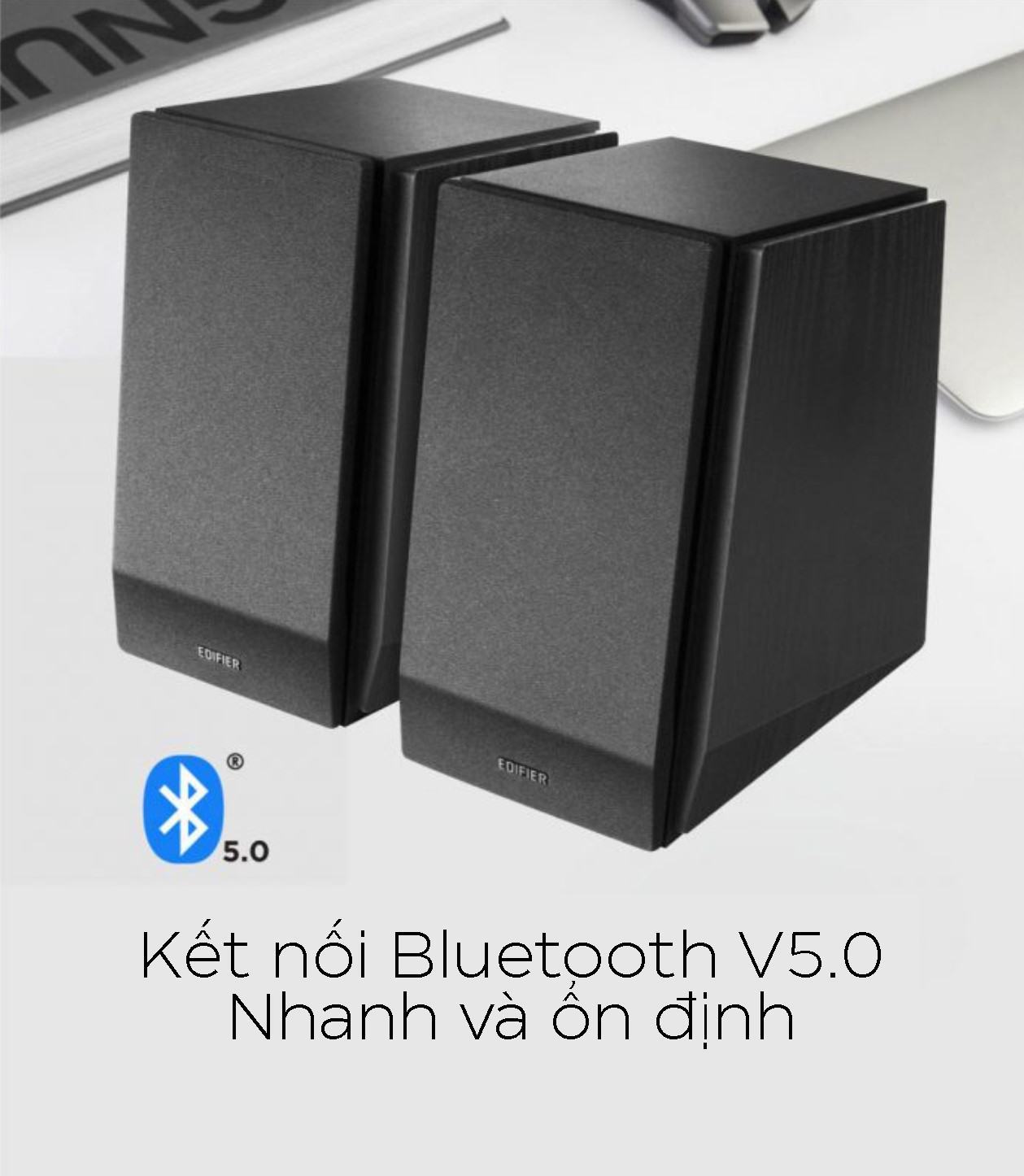 Loa Edifier R1855DB - 2.0 - Màu đen nhám