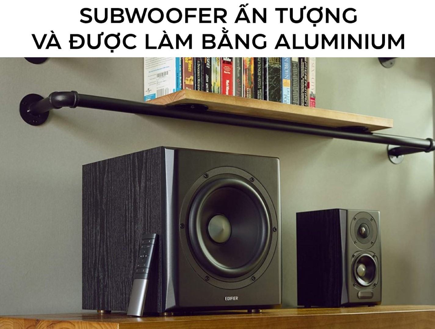 Loa Edifier S351DB 2.1 (Bluetooth 5.0, aptX)