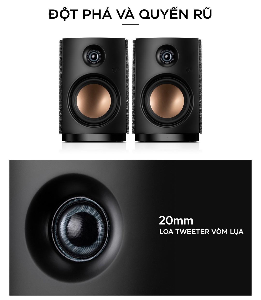 Loa HiVi Swan OS-10 - Bản quốc tế - Màu đen - 2.0