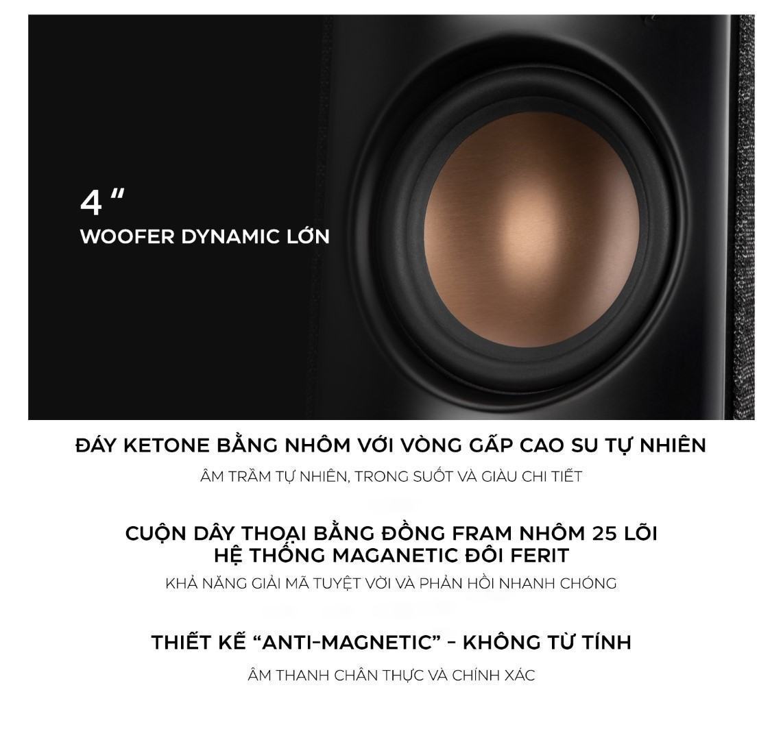 Loa HiVi Swan OS-10 - Bản quốc tế - Màu đen - 2.0