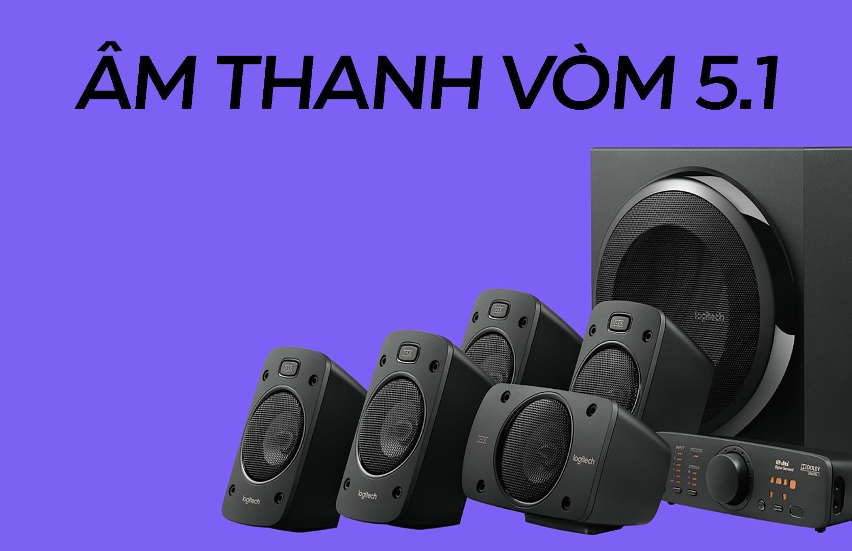 Loa Logitech Z906 - 5.1