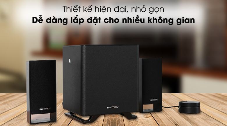 Loa Microlab M600BT Bluetooth 2.1 Đen