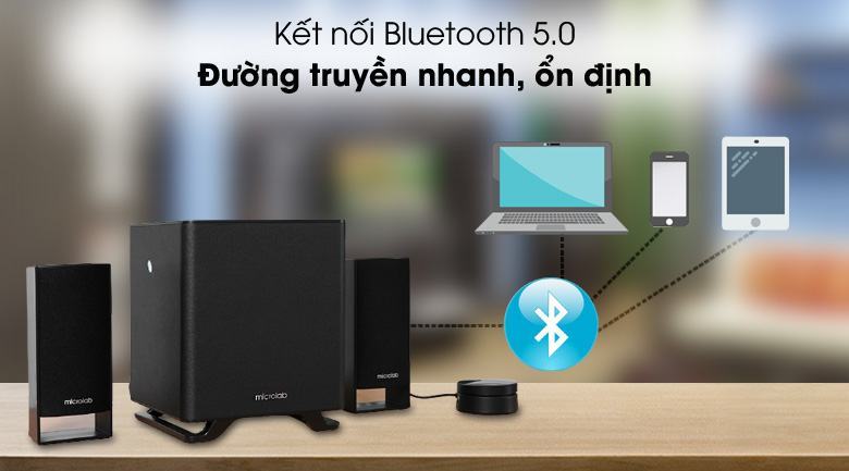 Loa Microlab M600BT Bluetooth 2.1 Đen