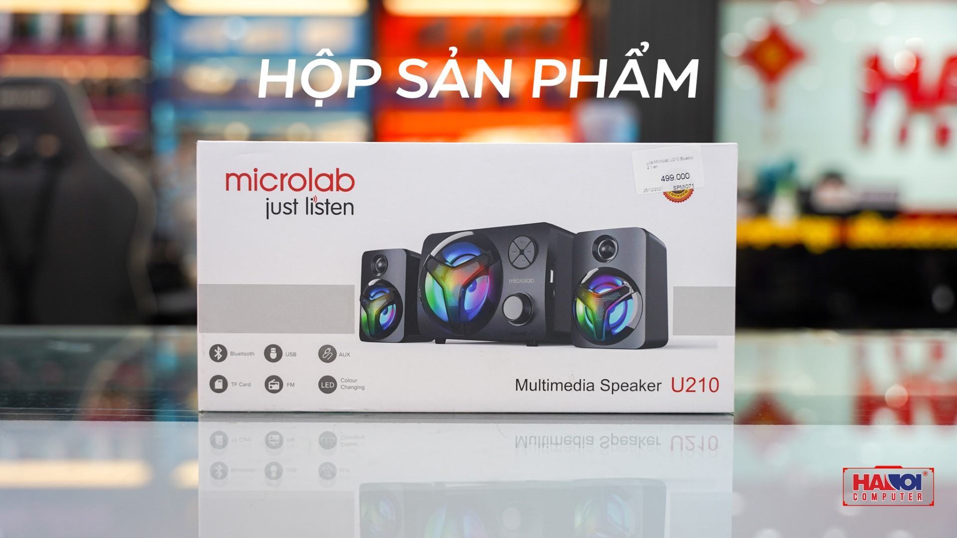 Loa Microlab U210 Bluetooth 2.1 Đen