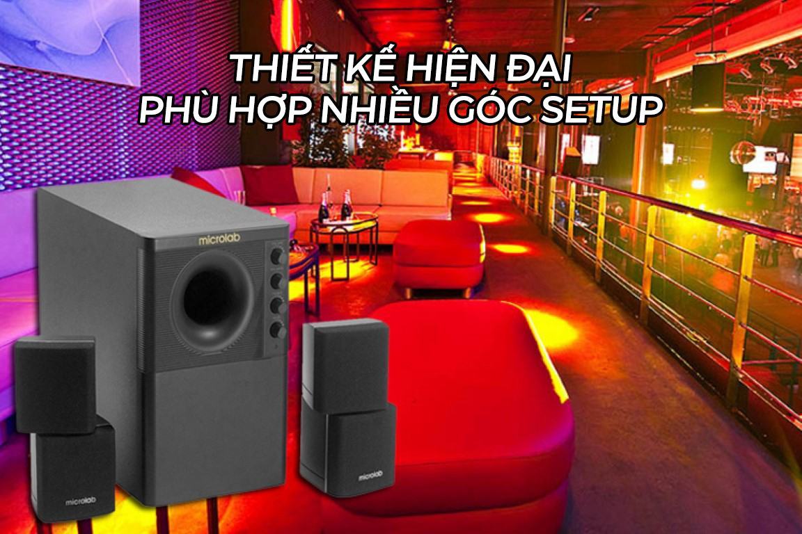 Loa Microlab X3 (2.1, 98W)