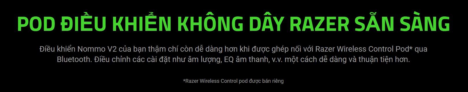 Loa Razer Nommo V2 X - 2.0 - Màu đen