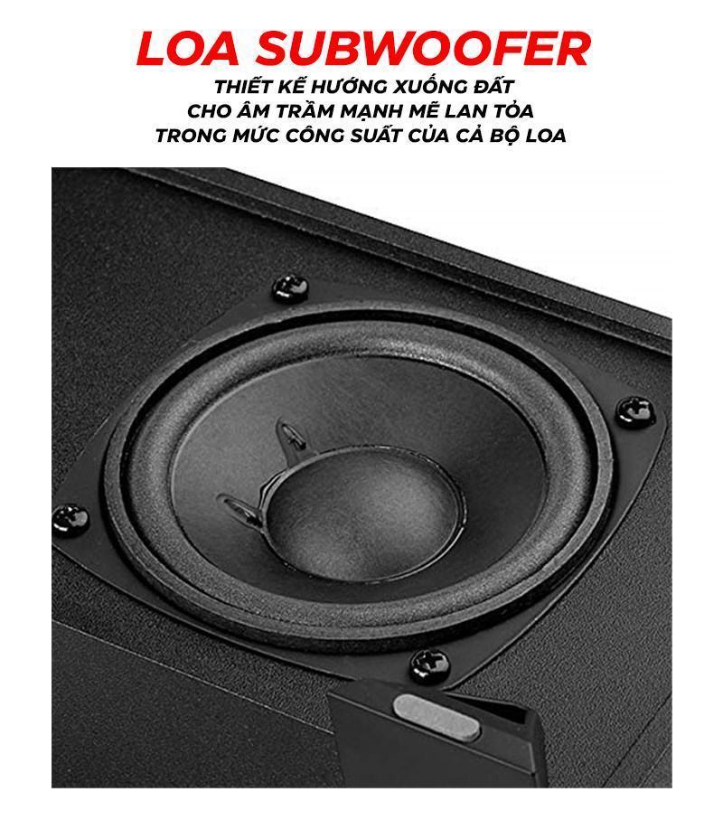 Loa vi tính Edifier M1360 - Màu đen - 2.1