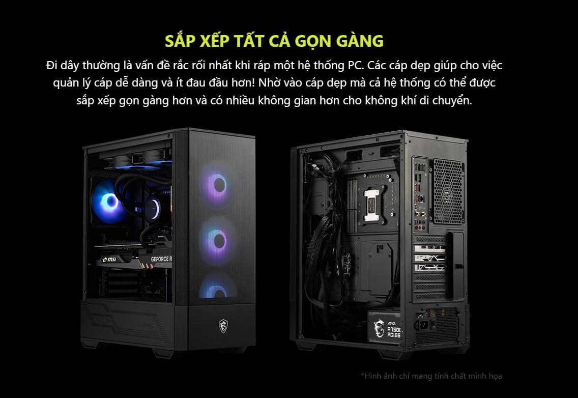 Nguồn máy tính MSI MAG A750GL PCIE 5.0 (750W, 80 Plus Gold, ATX 3.0) 