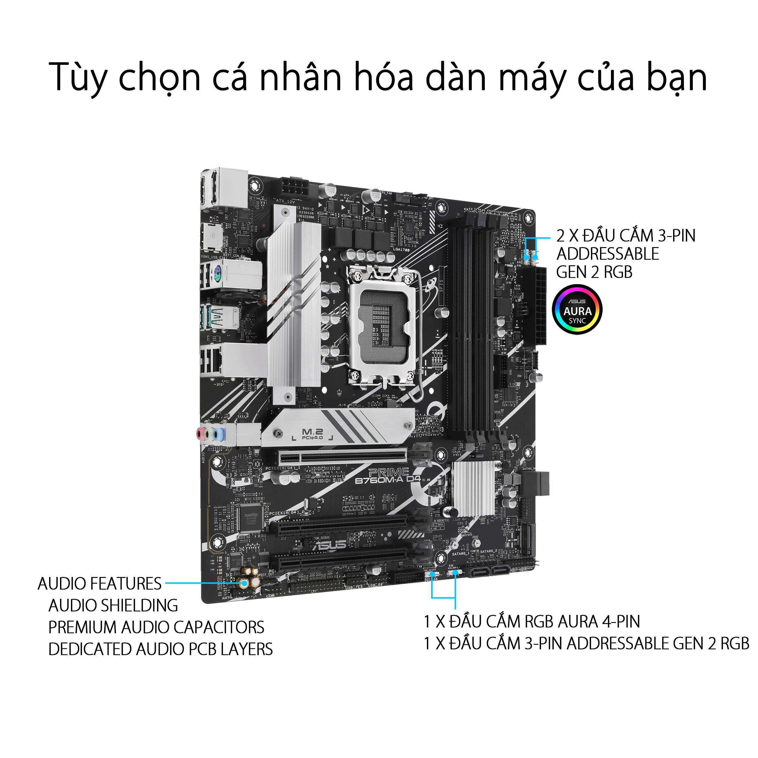 Mainboard ASUS PRIME B760M-A D4