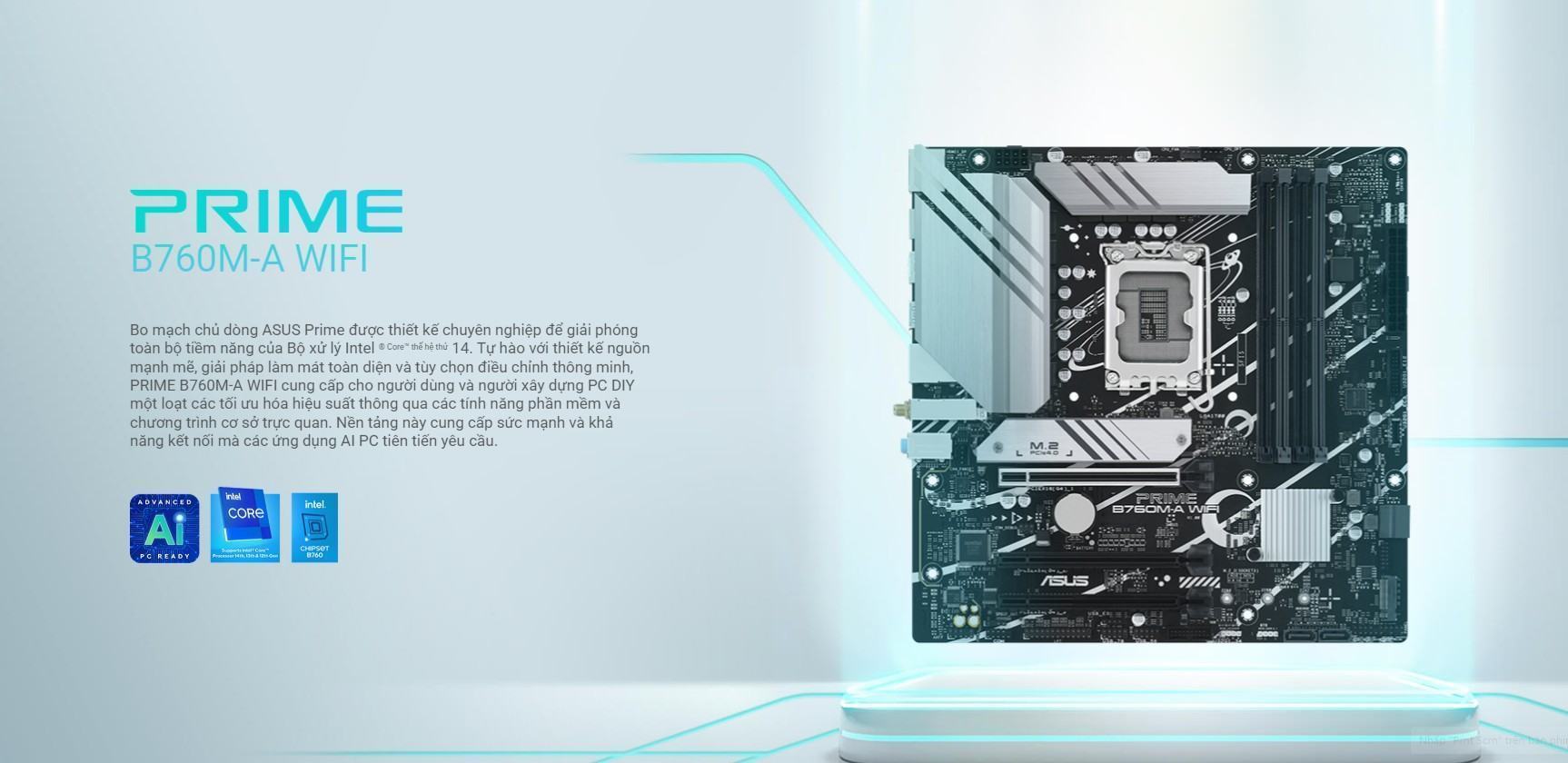 mainboard asus prime b760m a wifi