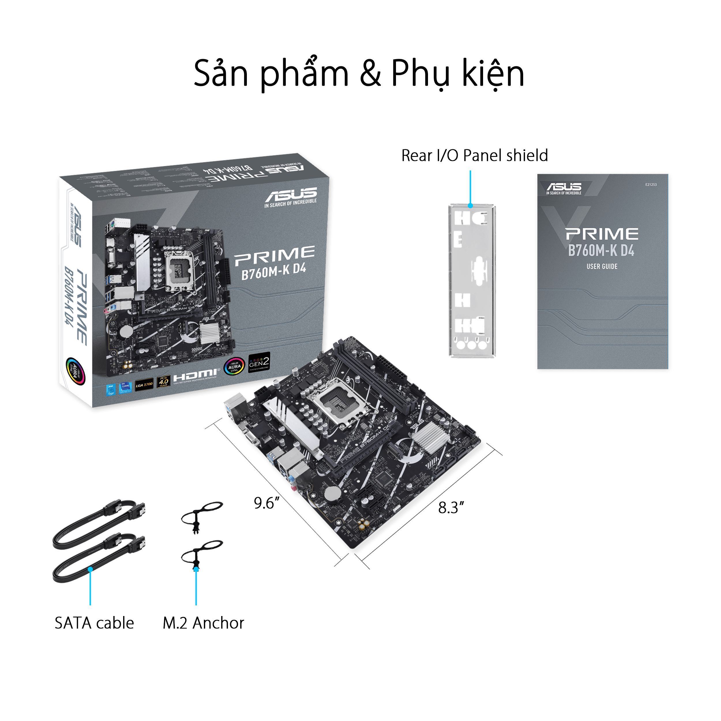 Mainboard ASUS PRIME B760M-K D4