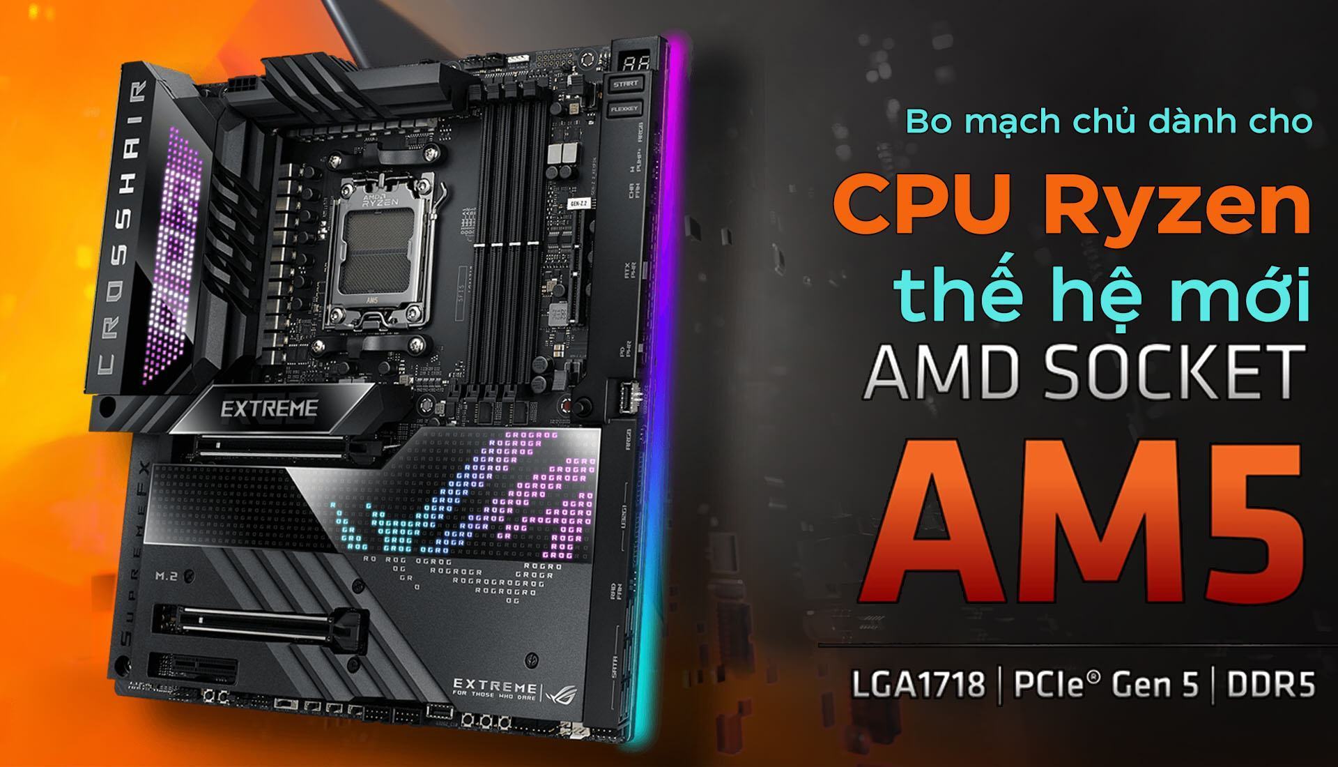 Mainboard ASUS ROG CROSSHAIR X670E EXTREME