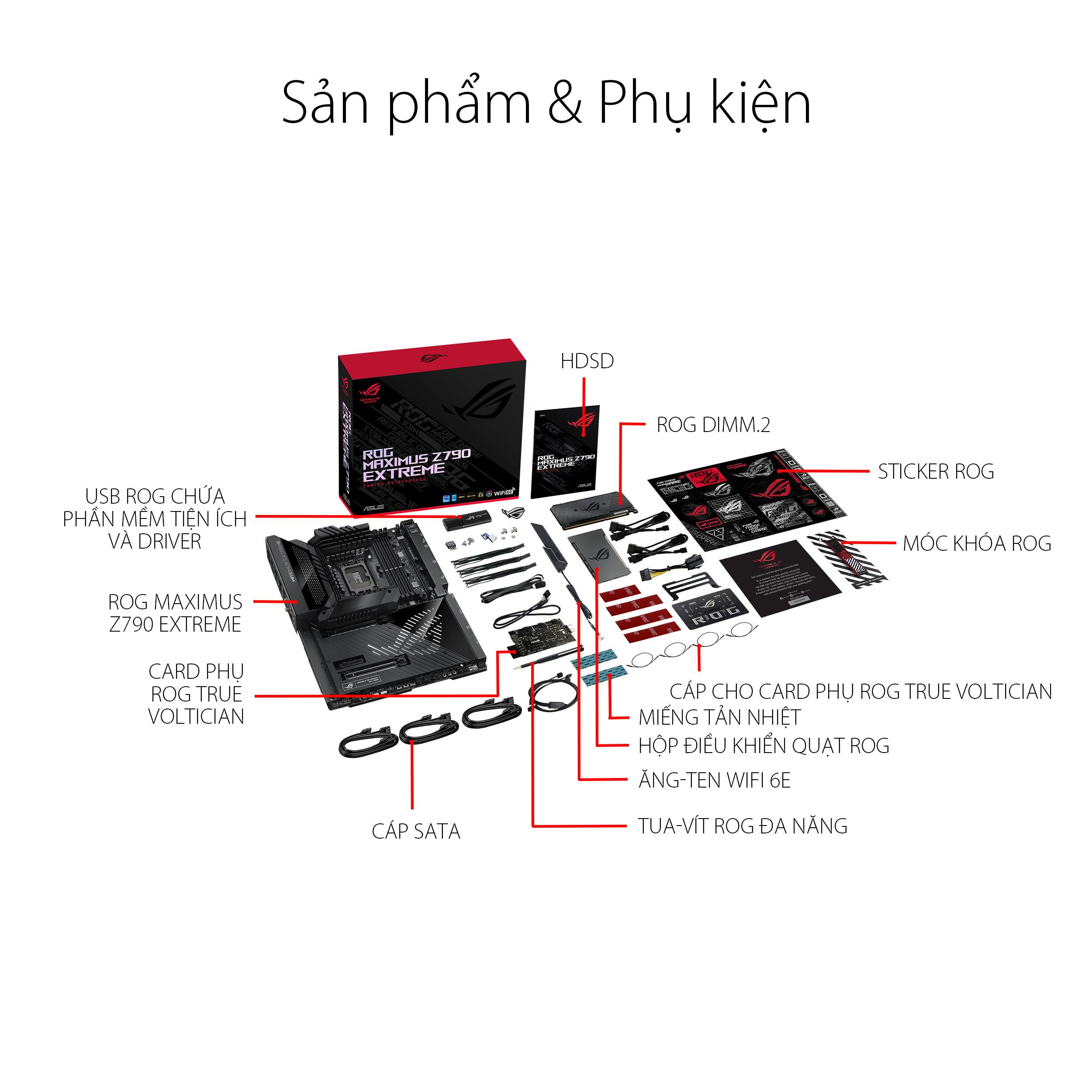 Mainboard ASUS ROG MAXIMUS Z790 EXTREME