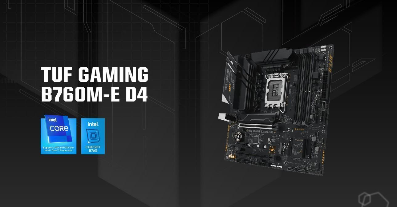 Mainboard ASUS TUF GAMING B760M-E DDR4