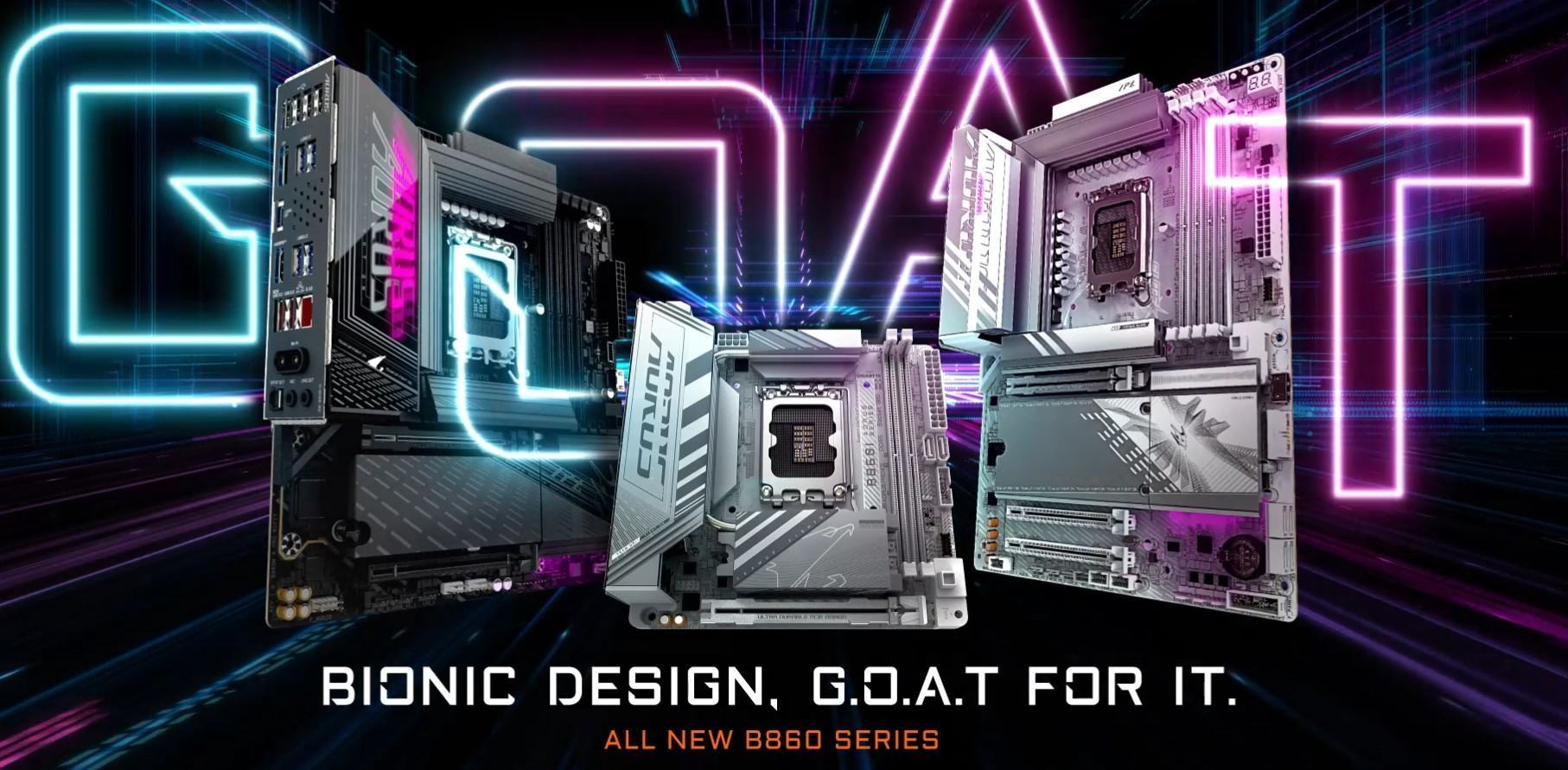 mainboard gigabyte b860 aorus elite wifi 7