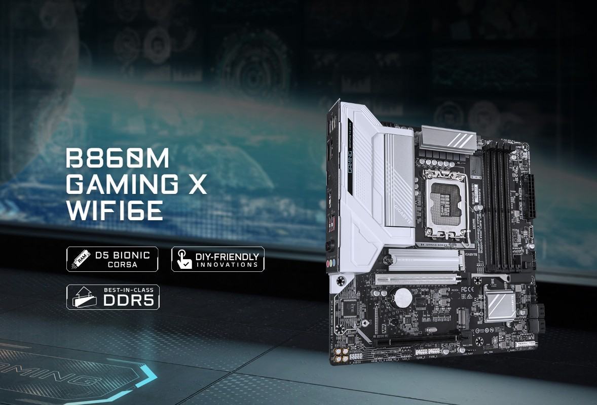 mainboard gigabyte b860m gaming x wifi