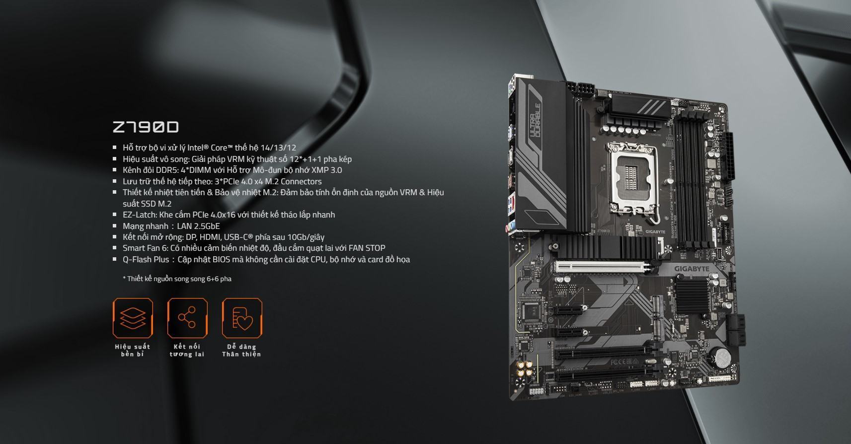 mainboard-gigabyte-z790-d-ddr5x Mainboard Gigabyte Z790 D DDR5 (I