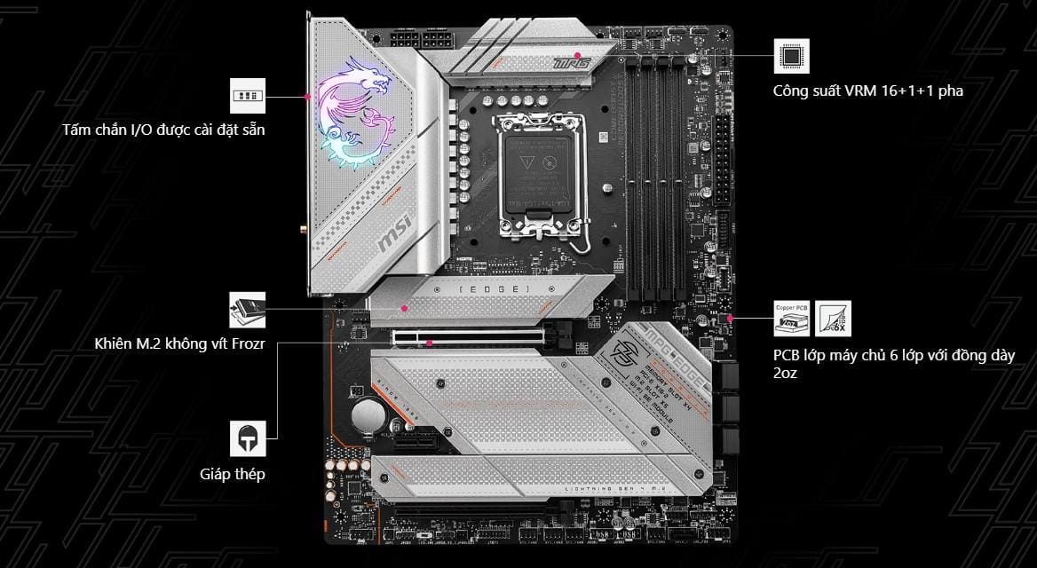 mainboard-msi-mpg-z790-edge-wifi-ddr5-tn3 Mainboard MSI MPG Z790 EDGE Wifi DDR5
