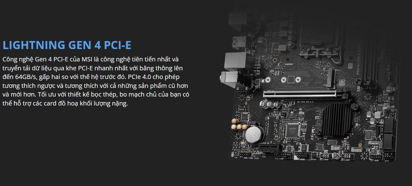 mainboard-msi-pro-h610m-e-ddr4-mota1 Mainboard MSI PRO H610M-E DDR4