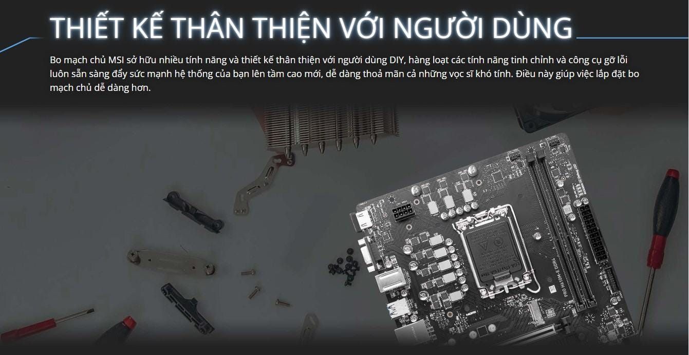 mainboard-msi-pro-h610m-e-ddr4-mota4 Mainboard MSI PRO H610M-E DDR4