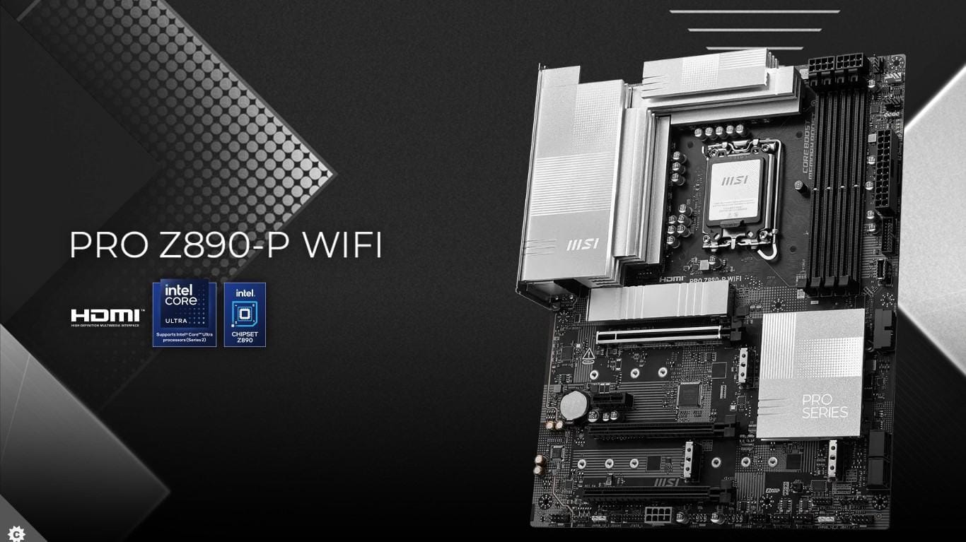 mainboard-msi-pro-z890-p-wifi-ddr5x Mainboard MSI PRO Z890 - P WIFI DDR5 (I