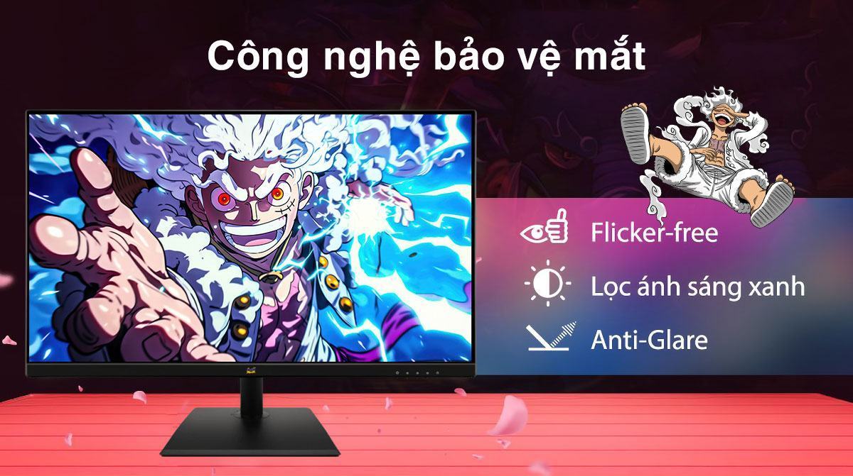 Màn hình Viewsonic VA2436-H nâng cao trải nghiệm nhờ công nghệ bảo vệ mắt