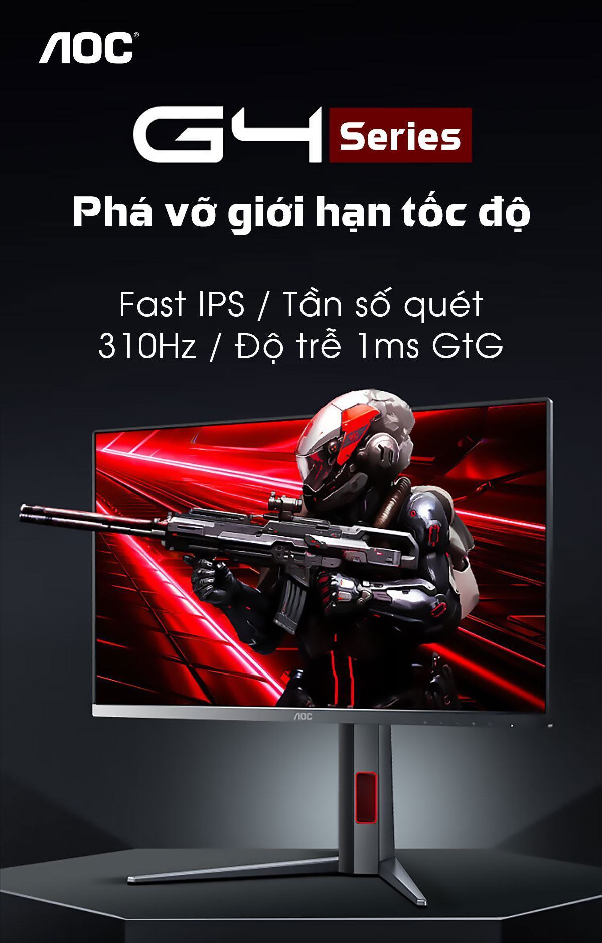 Màn hình AOC 25G4S