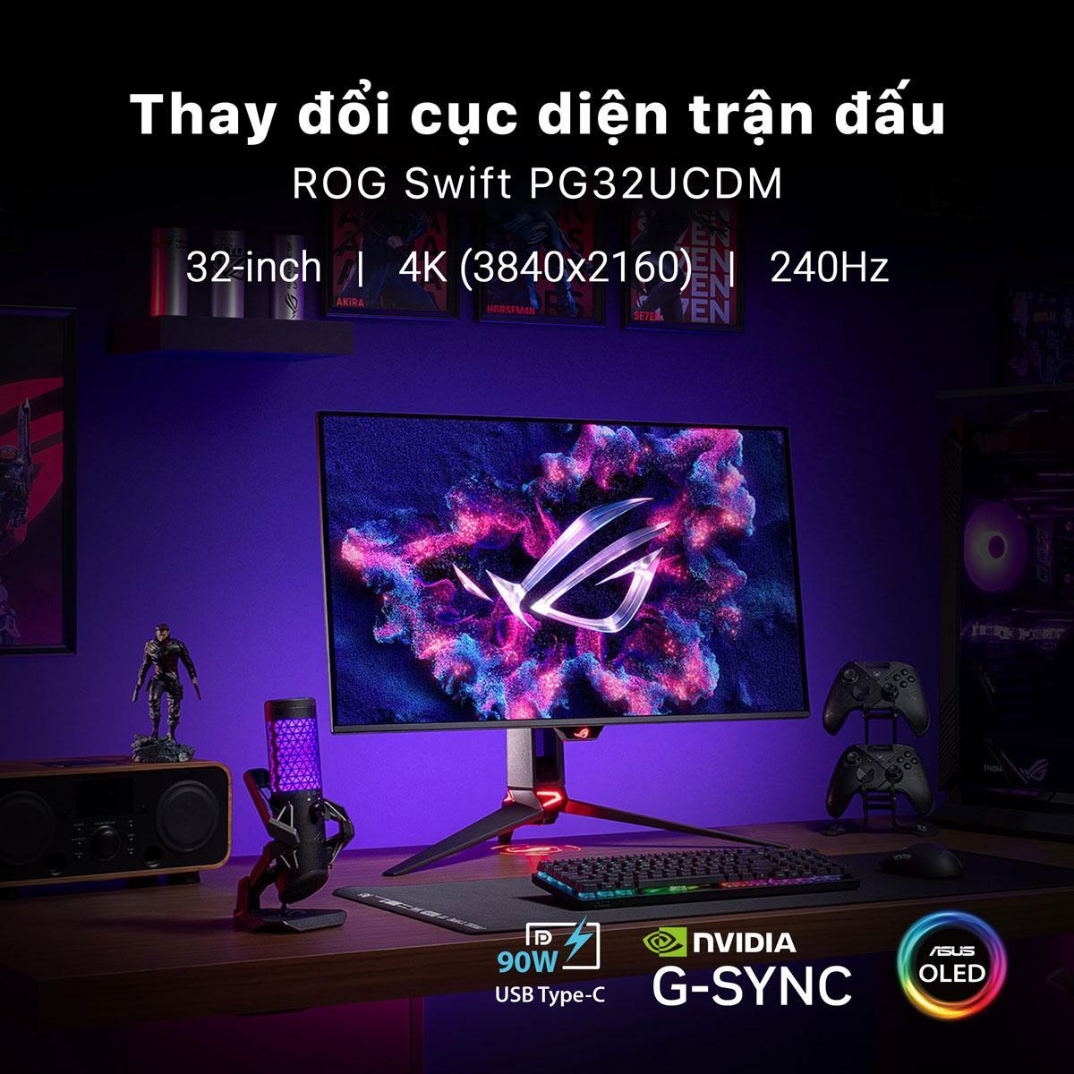 Màn hình ASUS ROG Swift PG32UCDM