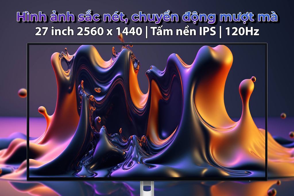 man hinh dell u2724d mo ta hinh anh