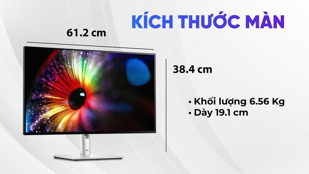 man hinh dell u2724d mo ta kich thuoc