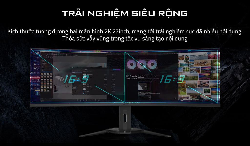 man hinh gaming gigabyte co49dq mota 2