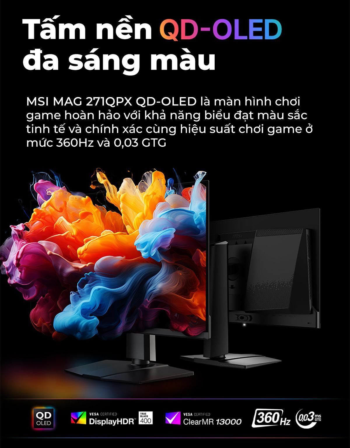 man hinh msi mag 271qpx qd oled slide 2