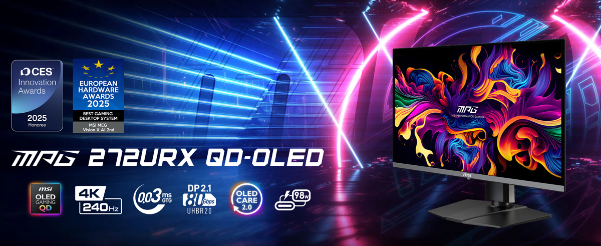 Màn hình MSI MPG 272URX QD-OLED