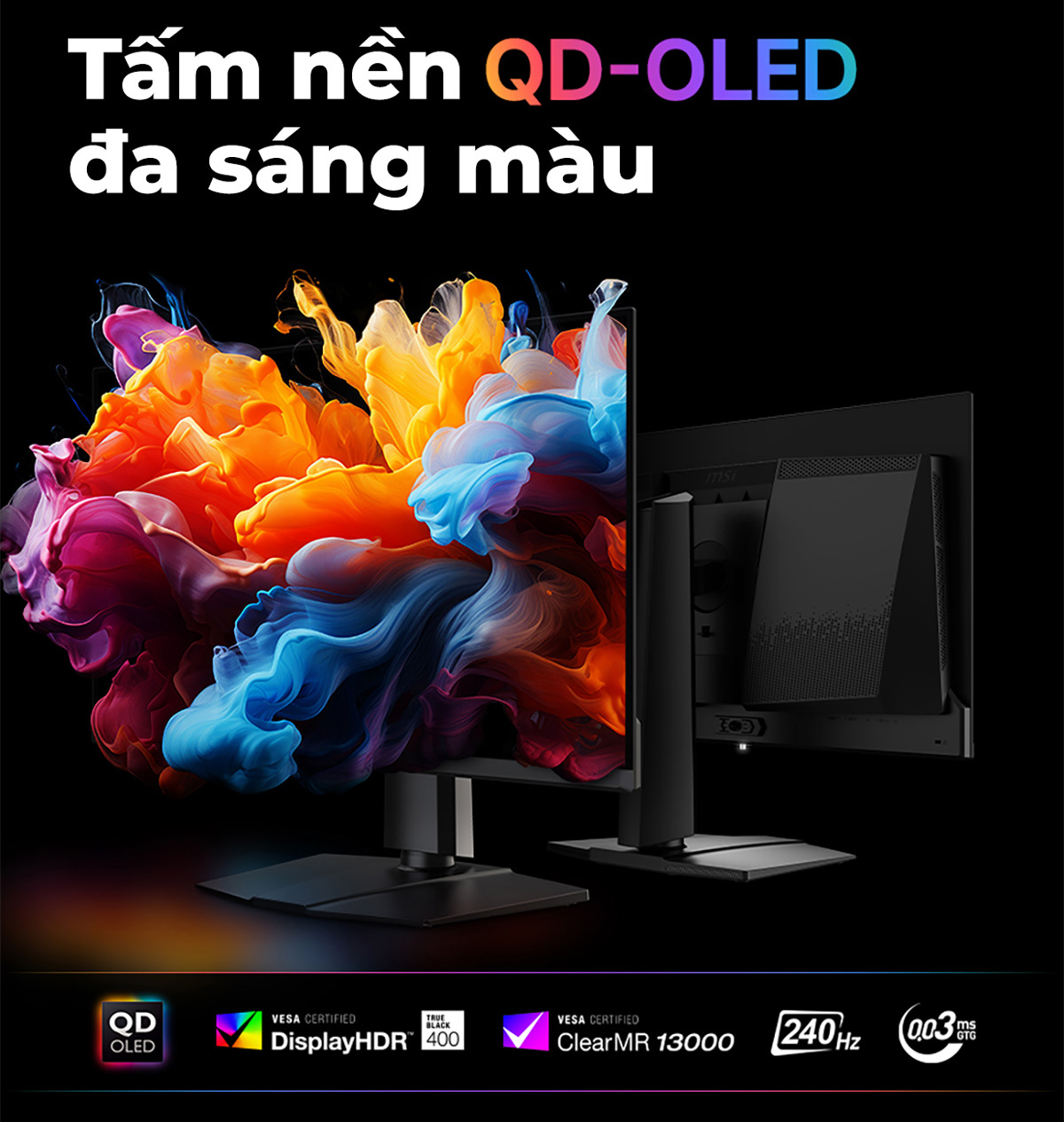 Màn hình gaming MSI MPG 322URX QD-OLED