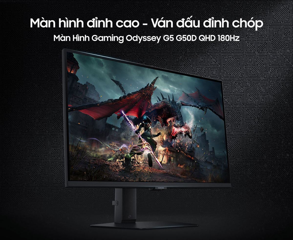 man hinh samsung odyssey g5 g50d ls27dg502eexxv gioi thieu 1