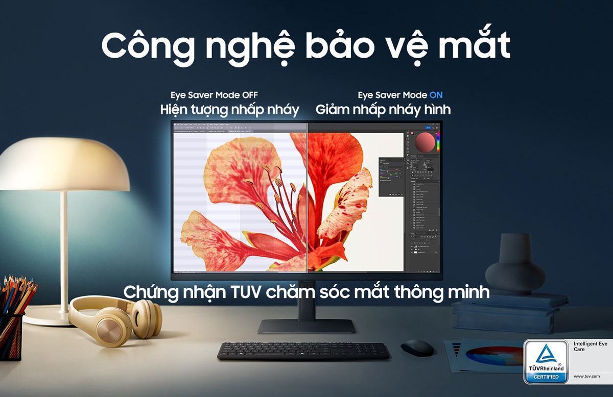 man hinh samsung viewfinity s6 s60ud eye saver