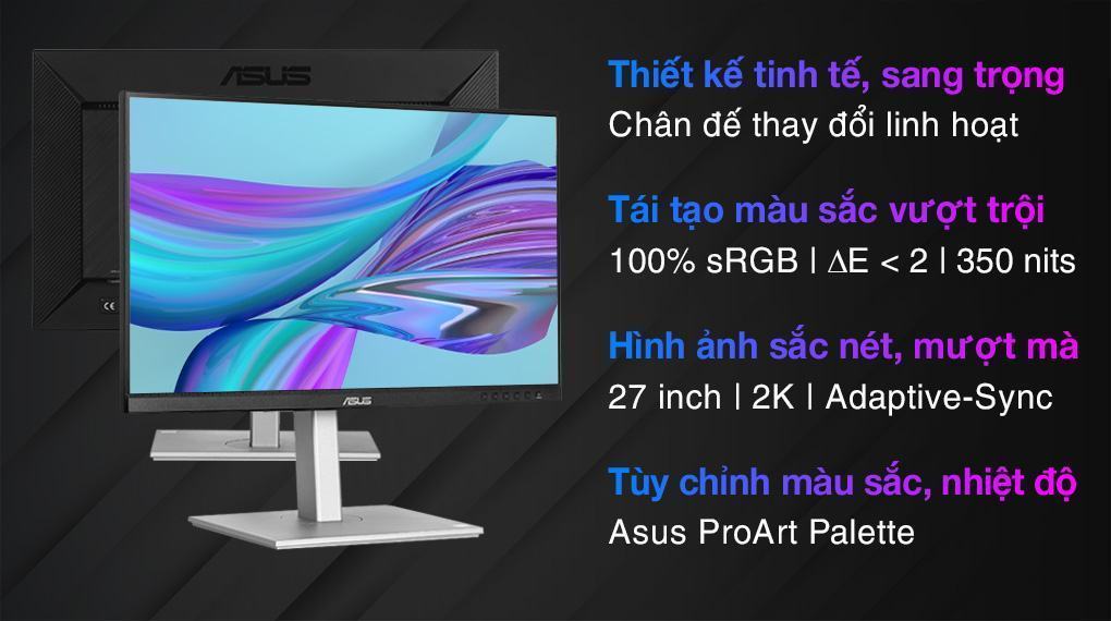 man asus proart pa278cv 27 inch 2k 1