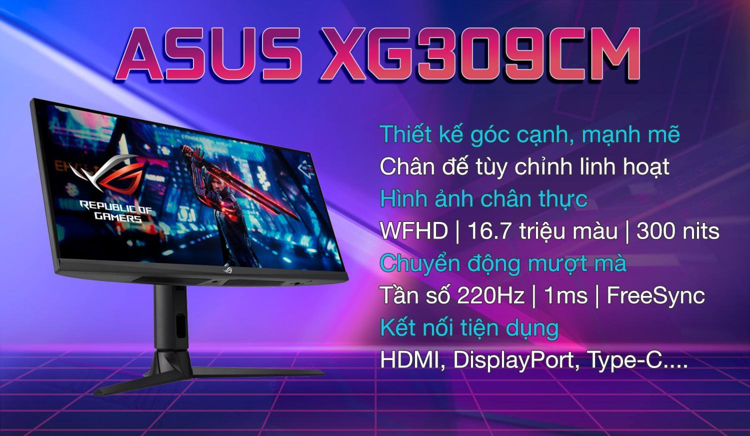 Màn hình Gaming ASUS ROG Strix XG309CM