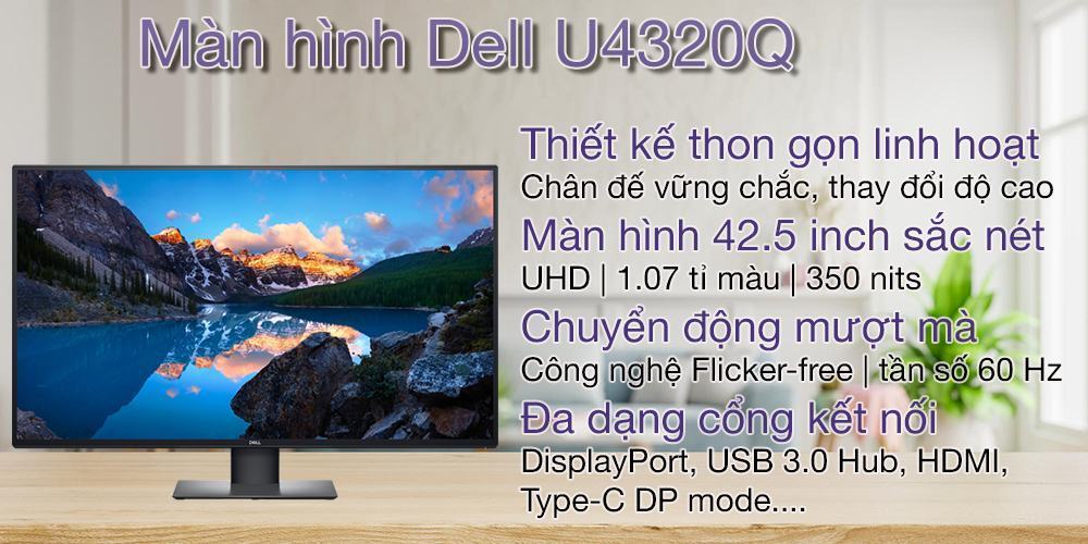 Màn hình Dell U4320Q 1