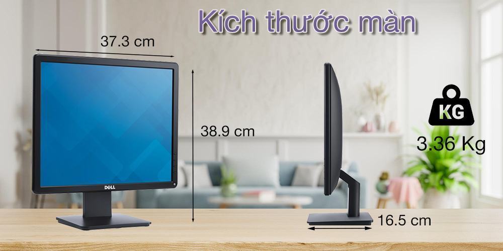 Màn hình Dell 17 inch E1715S Vuông LCD 2