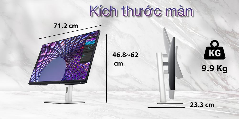 man_hinh_dell_p3223qe_mota3 Màn hình Dell P3223QE 2