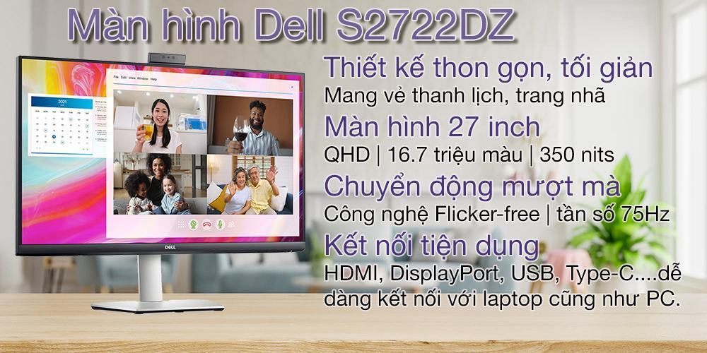 Màn hình Dell S2722DZ 1