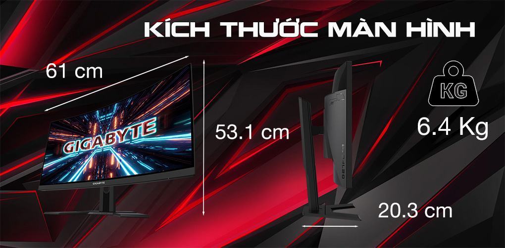 Màn hình Gigabyte G27FCA-EK 2