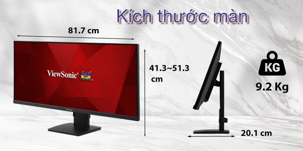 Màn hình Viewsonic VA3456-MHDJ 2