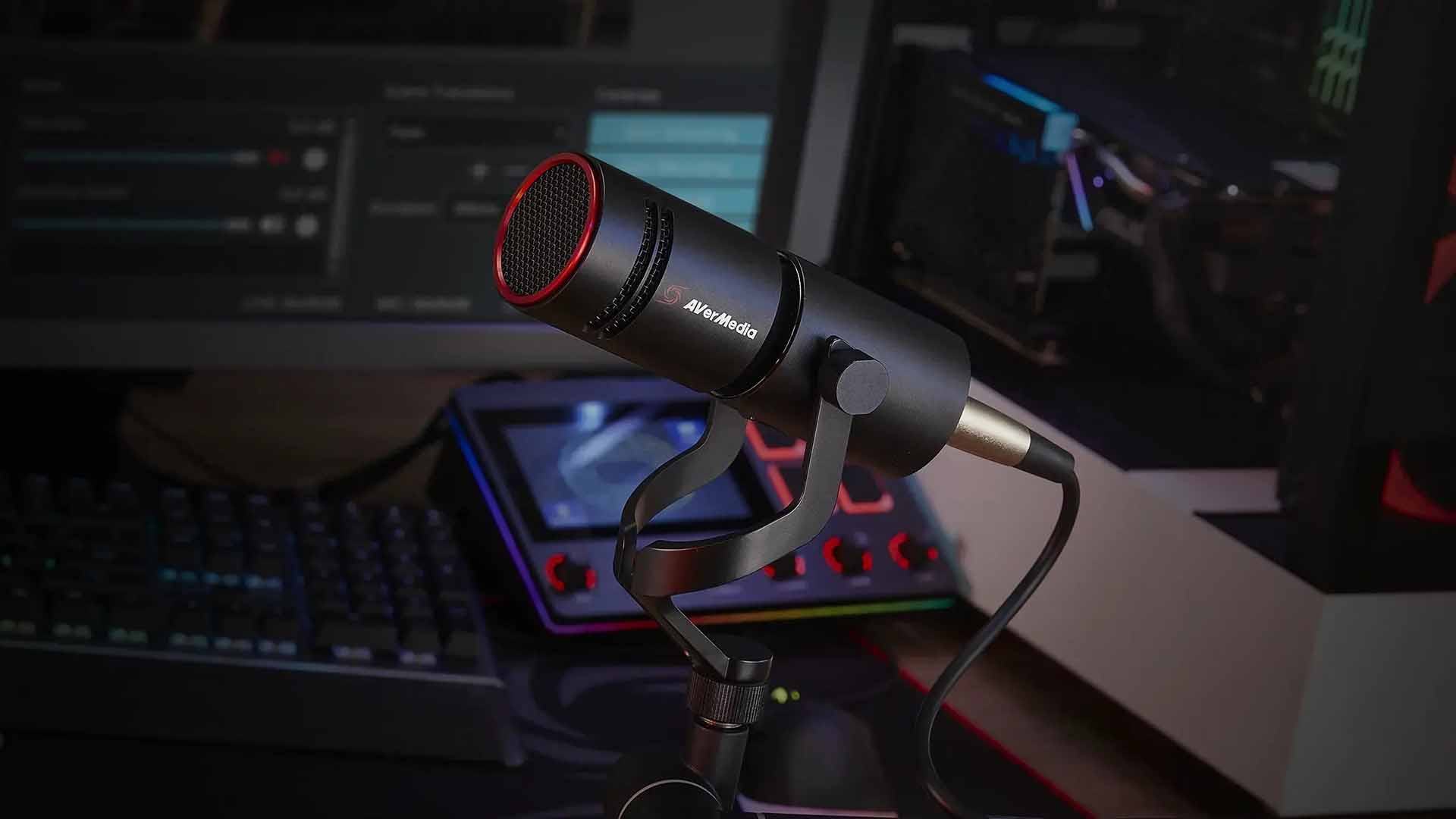 microphone avermedia live streamer mic 330 am330 4