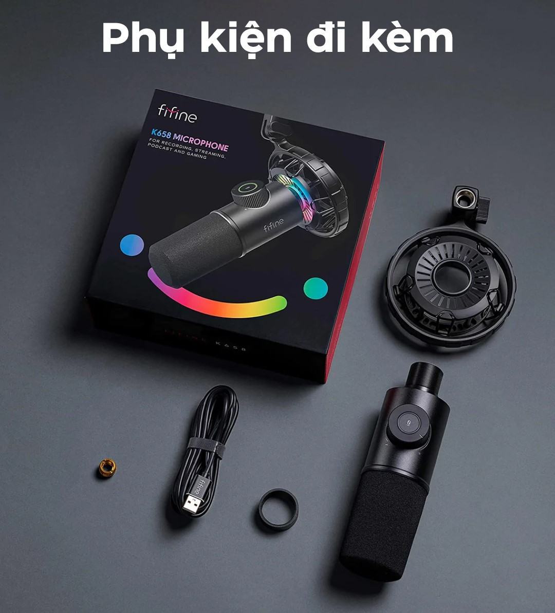 Microphone FIFINE K658