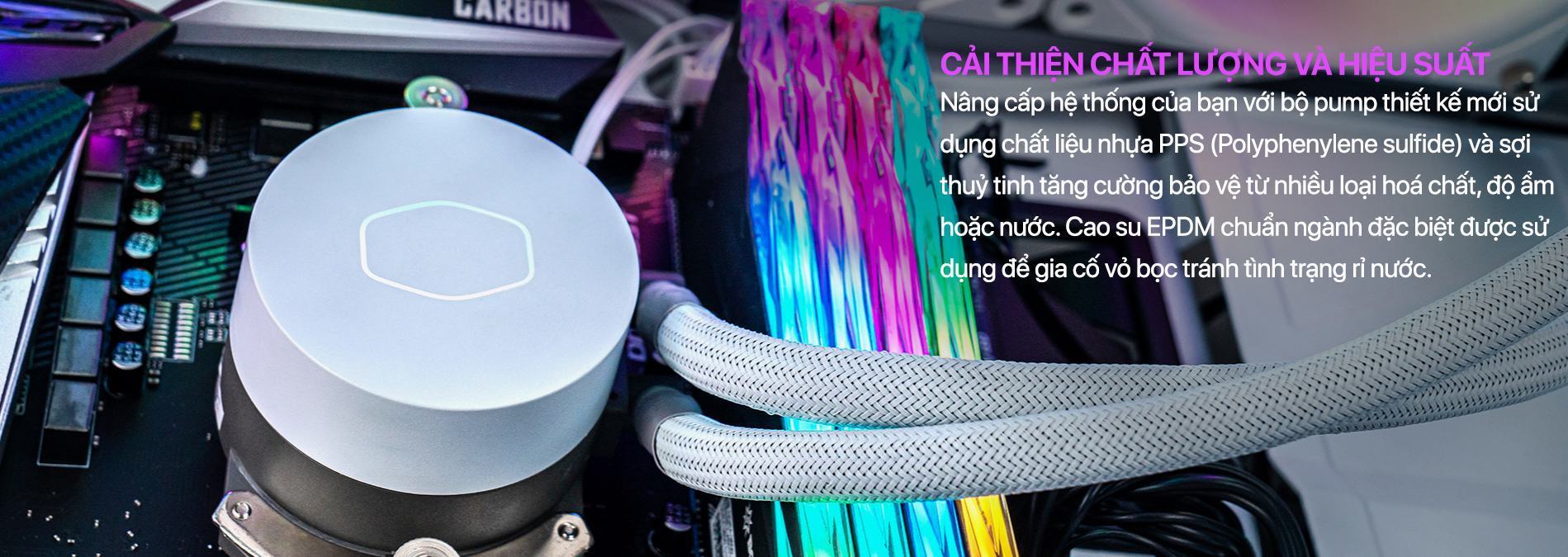 ml360largbv2whiteeditioninfo1 Tản nhiệt nước CPU Cooler Master MasterLiquid ML360L ARGB V2 White Edition